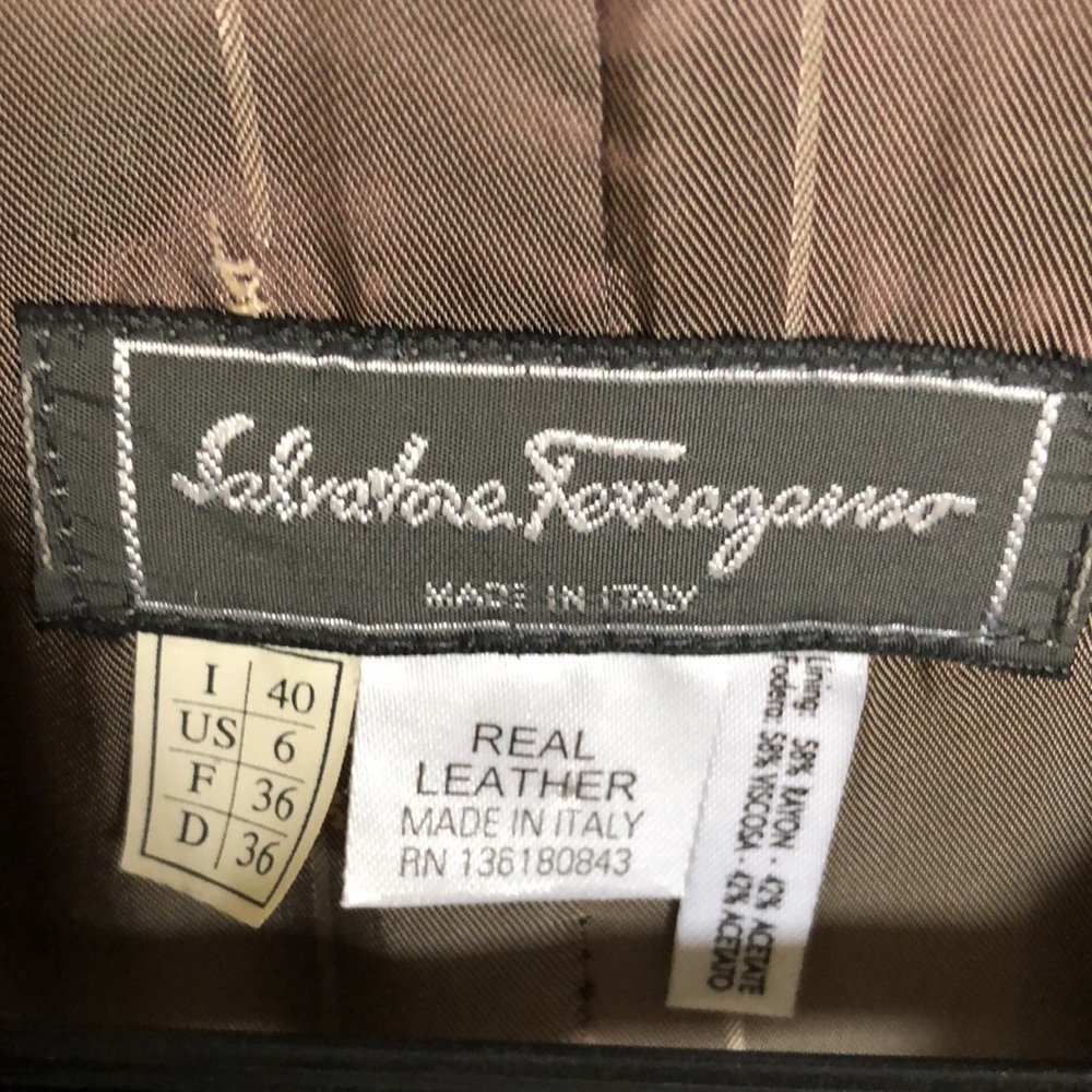 Ladies leather jacket - Picture 4 of 5